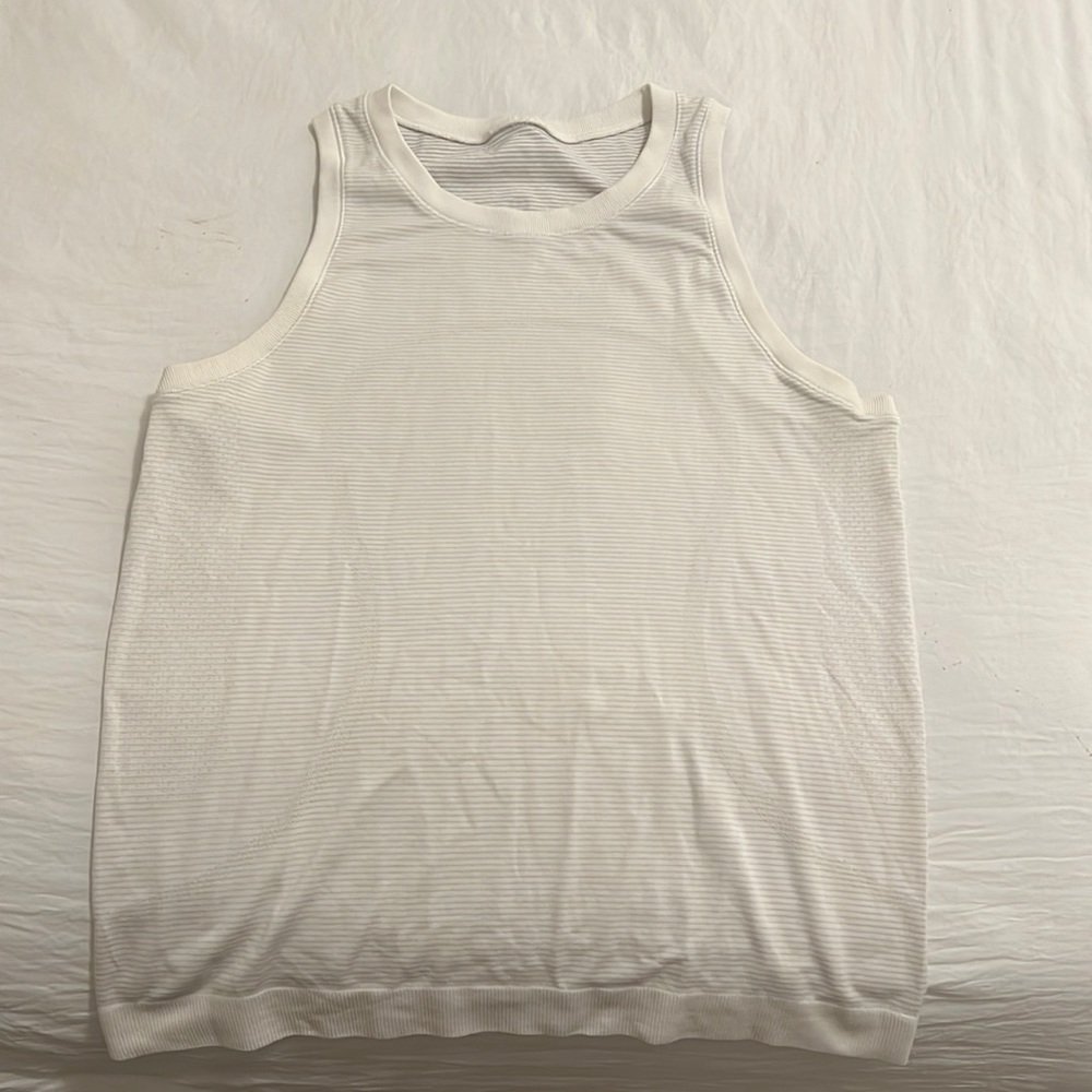 White LULU tank top